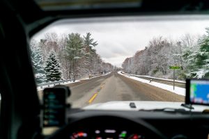First Snow Highway Drive