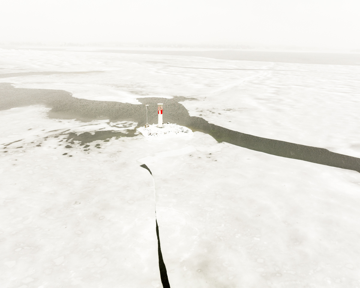 Ice-Locked Marker, 1000 Islands