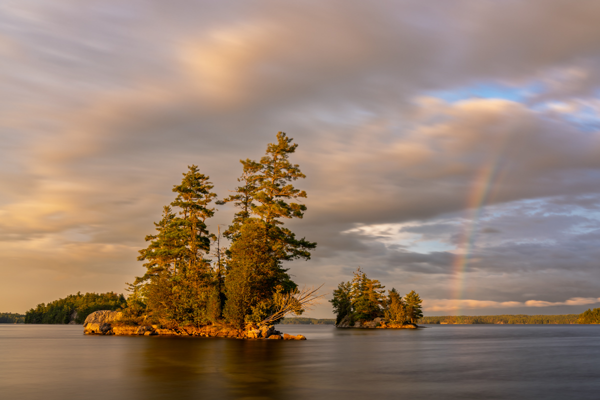 Rainbow Over Island Pines